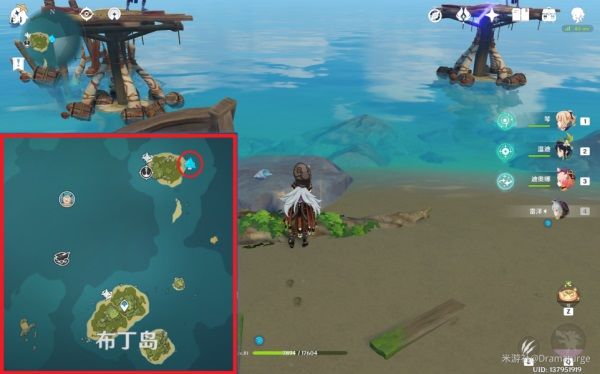 原神6月14日回声海螺位置一览：回声轻叙第三阶段回声海螺位置坐标分享[多图]图片4