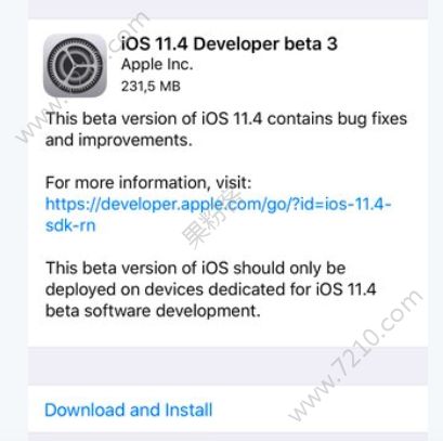 iOS11.4 beta3Ը𣿸Щ[ͼ]ͼƬ1