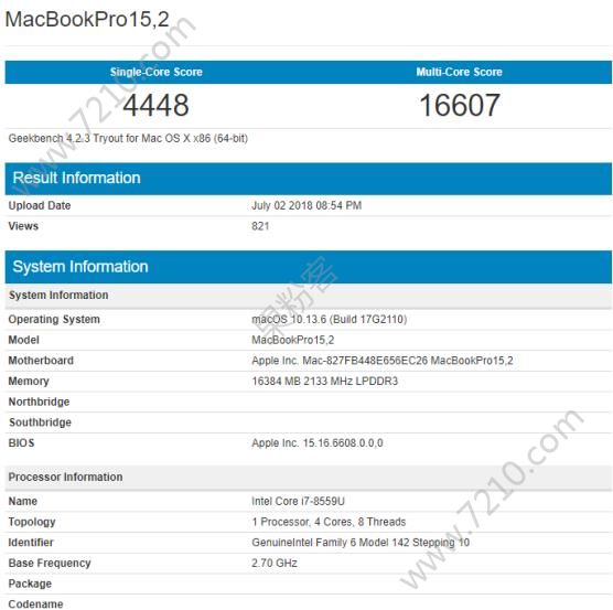 ȫ׷i7-8559UԣƻMacBook Pro2018¿ܷع⣡[ͼ]ͼƬ2