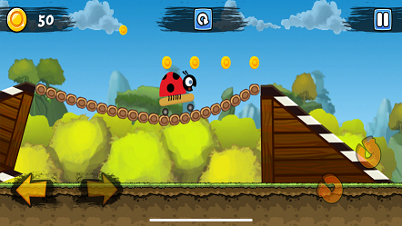 ư滬峵ðϷ׿棨ladybug skate Adventure v1.0ͼ1