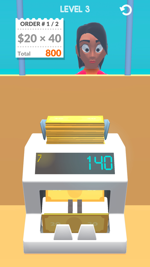 ǮģϷ׿棨Cash Counter 3D v1.01ͼ2