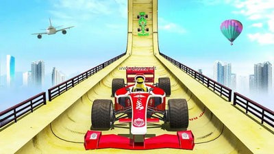 方程式赛车空中赛道中文版免费金币最新版图片1