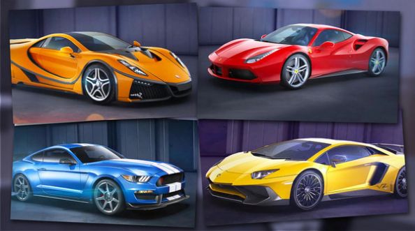 旋转赛车王免费钻石金币最新版图1