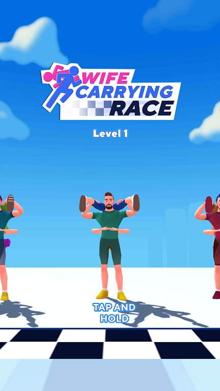 Ŵ󴳹Ϸ׿(Wife Carrying Race) v0.2ͼ3