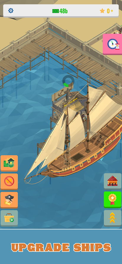 ձȺϷ׿棨Idle Pirate v1.2.0ͼ3