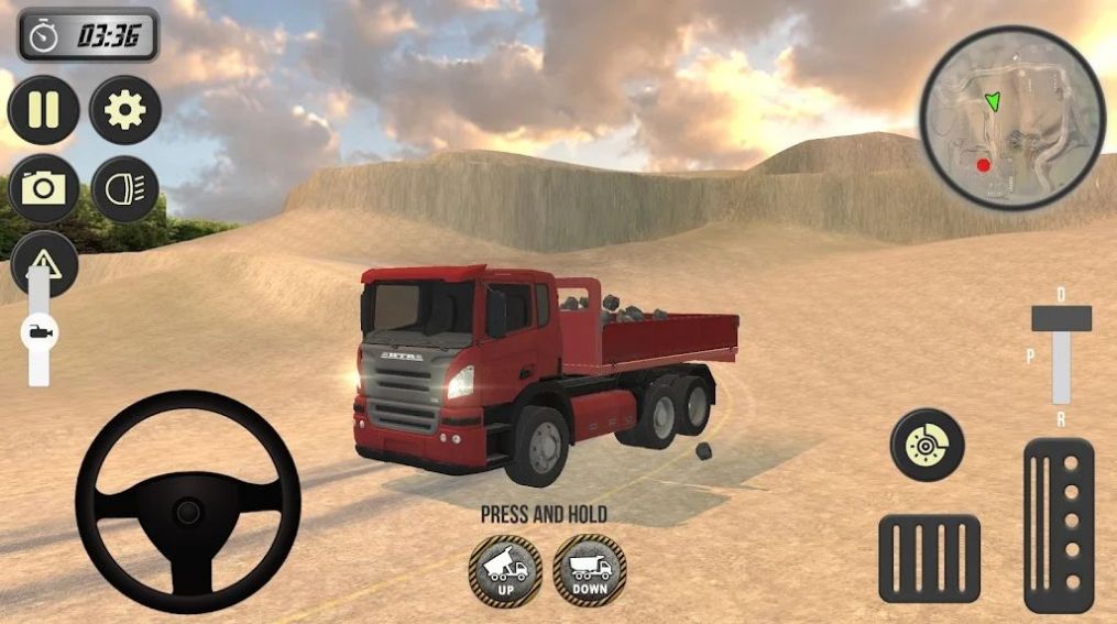 ɽʯģϷ׿ֻ棨Mining Truck simulator v1.0ͼ3