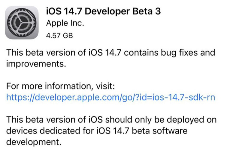 iOS14.7 Beta3԰ͼ2