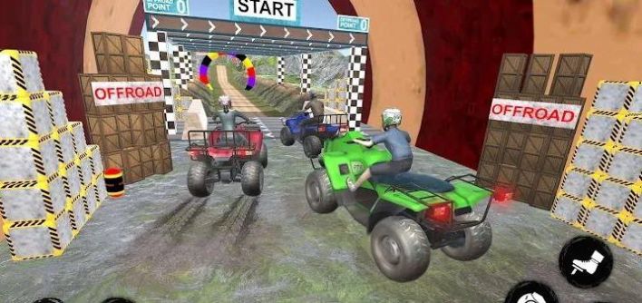 ɽĦгֻϷ׿(Mountain Quad Bike Racing)ͼƬ1