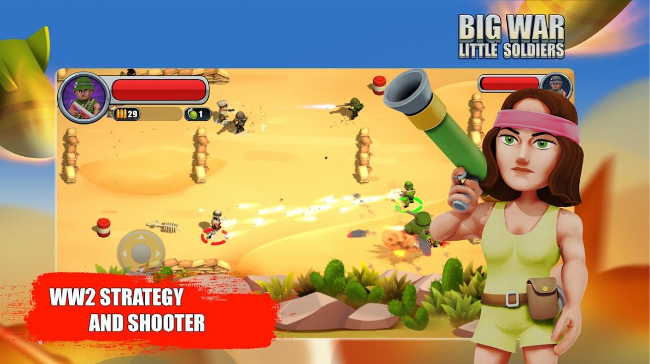 սСϷİ棨Big War Little Soldiers v1.01ͼ1