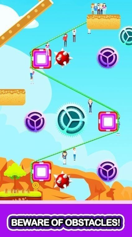 ԮϷֻ°棨Zipline Rescue v1.0ͼ2