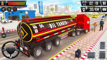 Oil Truck Driving GameϷİͼƬ1