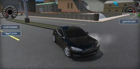 ˹мʻϷֻ棨Tesla City Drive Game - Protocol Simulation  v4ͼ1