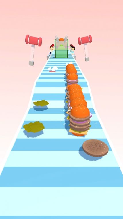 ջ3DϷ°棨Burger Stack Runner 3DͼƬ1