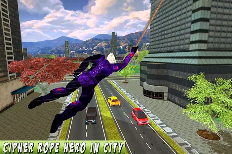 Ӣ۳зϷֻ棨Cipher Rope Hero City CrimeͼƬ1